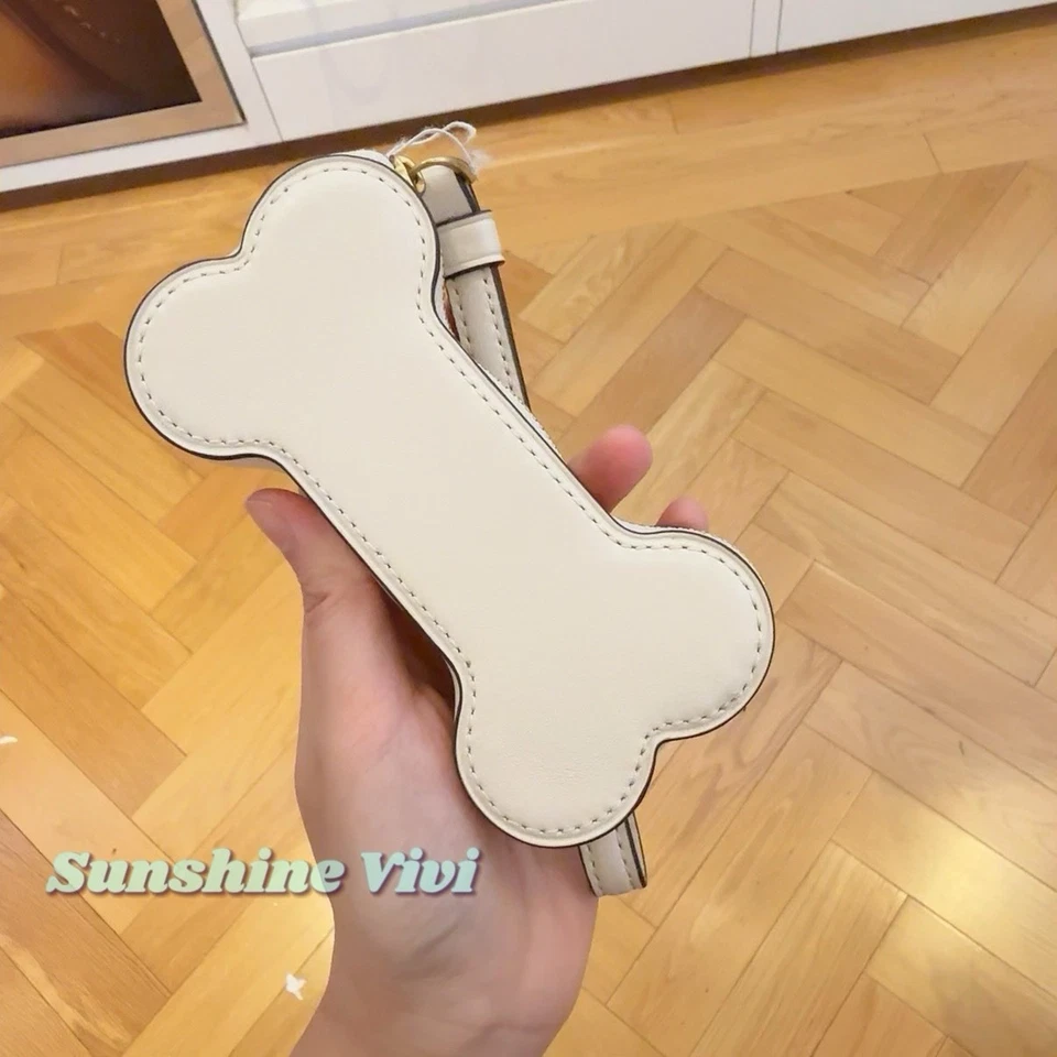 Новый с Ярлыками тренер 2025 Хэллоуин кости монета чехол сумочки кожи золото/мел CCG25 - Изображение 2 из 4