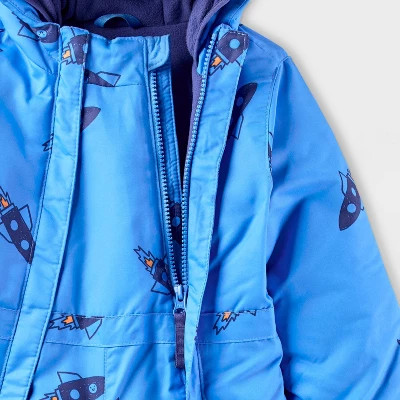 Baby Standard Schneeanzug - Cat & Jack Blau 18M - Bild 2 von 3