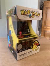 Micro Player Pac-Man Miniature Arcade Cabinet In Box