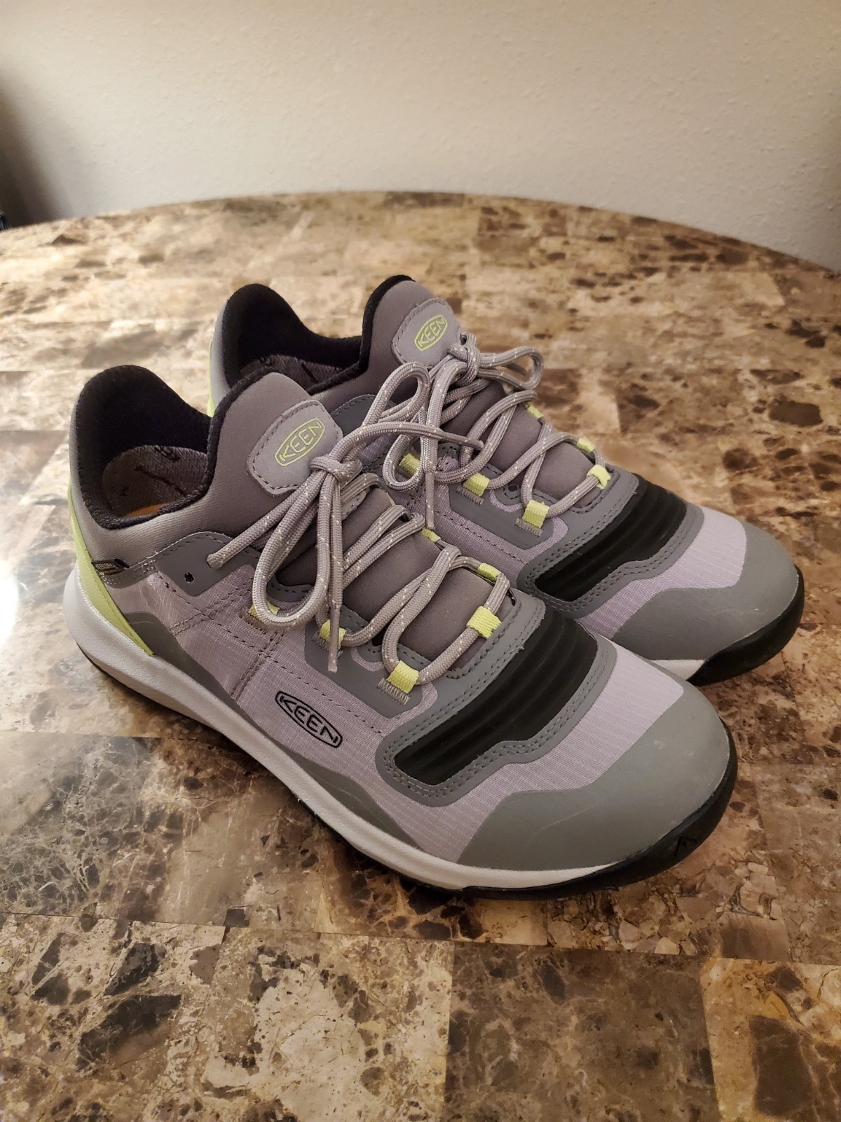 KEEN Scarpe da Escursionismo Donna 8.5 Impermeabili Outdoor Sneaker Basse Tempo Flex Grigio