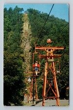 Gatlinburg,TN The Skylift 1960 Sevier County Tennessee Vintage Postcard