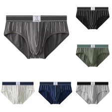 For Daily Use Mens Sexy  for LINGERIE Mid-rise Underpants Elasticity Mid-rise