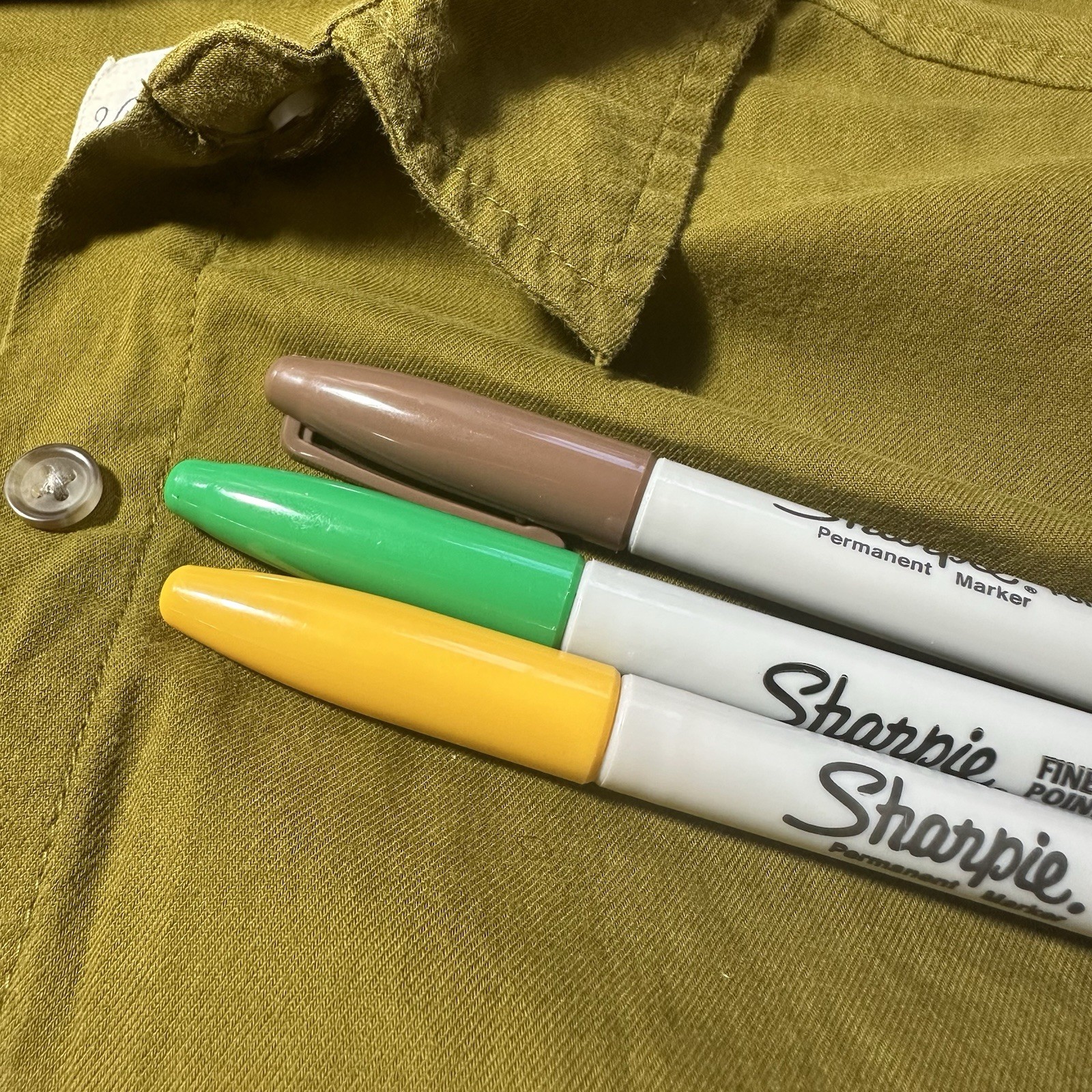 Universal Thread 100% Cotton Button Down Oversize… - image 9