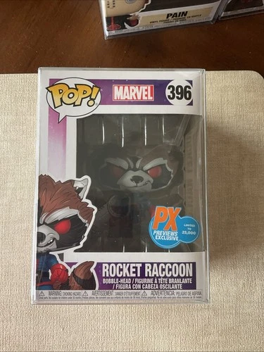 Funko Pop Marvel: ROCKET RACCOON #396 Guardians Of The Galaxy PX Exclusive