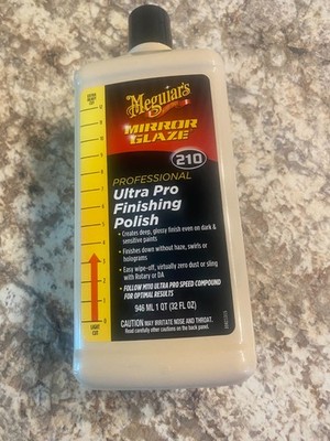 Meguiars M21032 Mirror Glaze Ultra Pro Finishing Polish, 32 oz.
