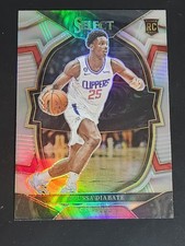 2022-23 Panini Select #92 Moussa Diabate Silver Prizms
