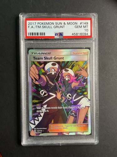 Team Skull Grunt graded PSA 10 for sale on eBay
