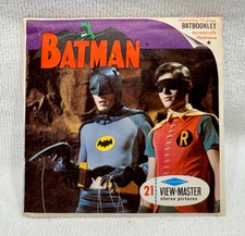 Vintage DC Comics Batman TV Series View-Master GAF "The Purr-fect Crime"