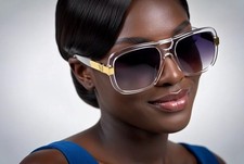 Oversized Square Flat Top Sunglasses Women Retro Trendy Fashion Accessories 2025