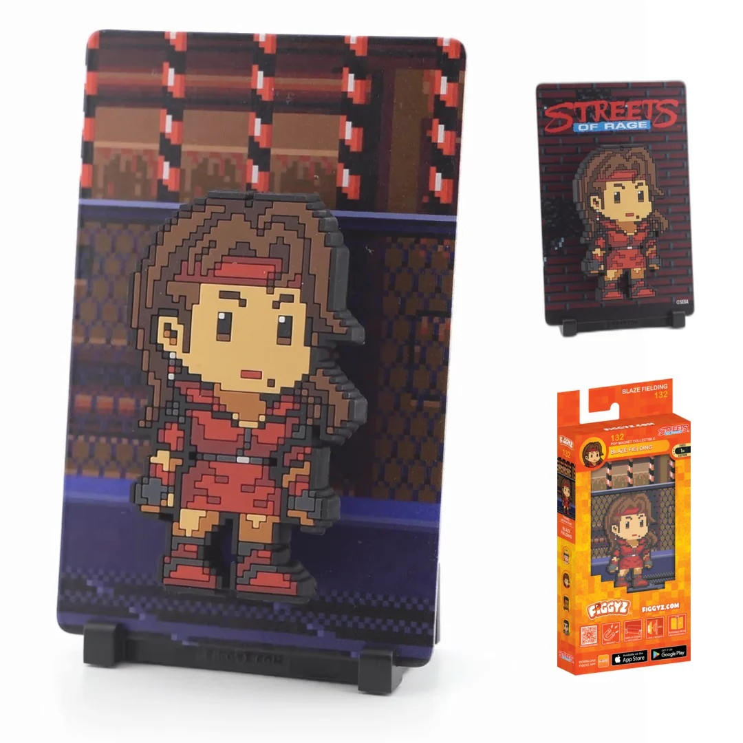 FiGGYZ: Streets of Rage - Blaze  - Collectible Pop Magnet - #132
