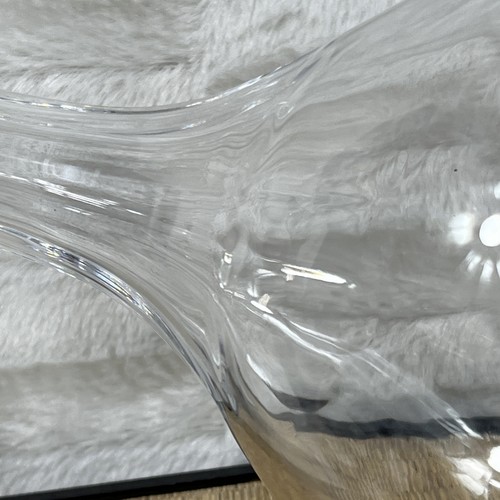 Decanter cristallo vintage 12” T 6” W 4 libbre bellissimo pezzo - Foto 10 di 10