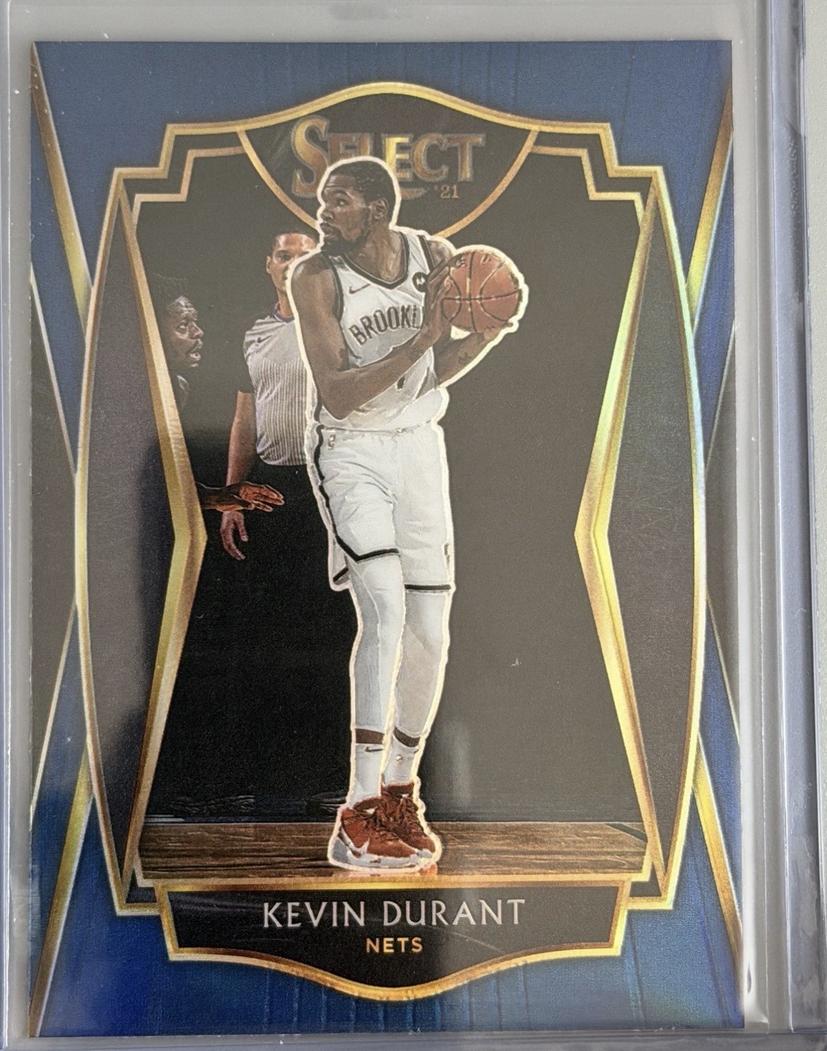 2020-21 Panini Select - Premier Level Kevin Durant #101 Blue Prizm