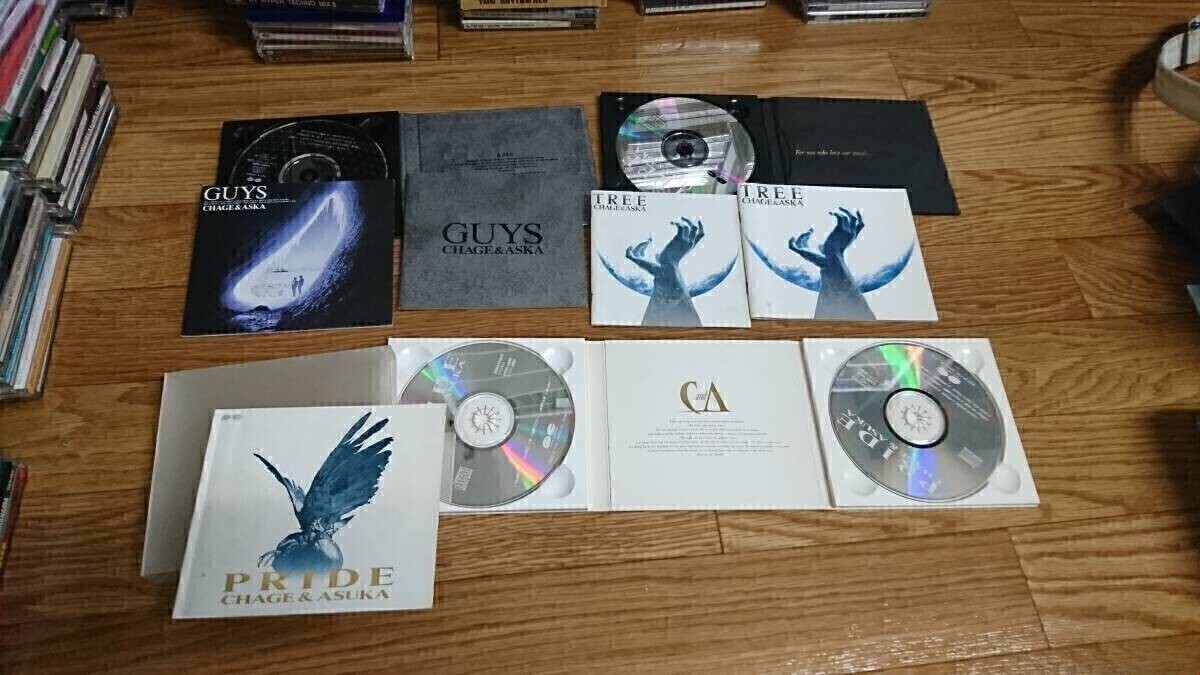 CHAGE and ASKA Japan CD SET x9 【INSIDE】【Yin&Yang】etc. Album