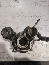 Driver Left Turbosupercharger 4.4l Twin Turbo 10-14 Bmw X6m X5m E70 E71 Oem