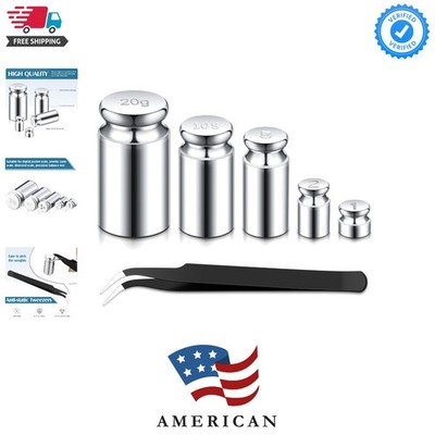 TOODOO Calibration Weight 1g 2g 5g 10g 20g Gram Scale Set...