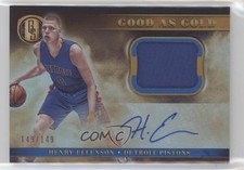 2016-17 Panini Gold Standard Good as 149/149 Henry Ellenson #7 Auto 1d4