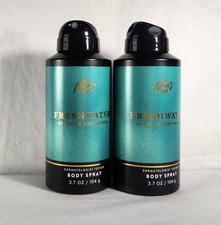 BATH  BODY WORKS Men's Freshwater Body Spray  Set of 2 