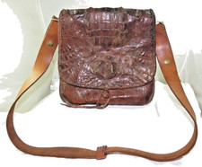 Vintage Alligator Purse/Bag w/ Shoulder Strap Some Wear Very Cool