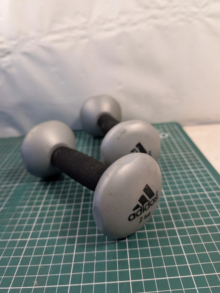 Adidas Dumbbells Hand Weights Gym 2x 2kg, photo 3 of 5