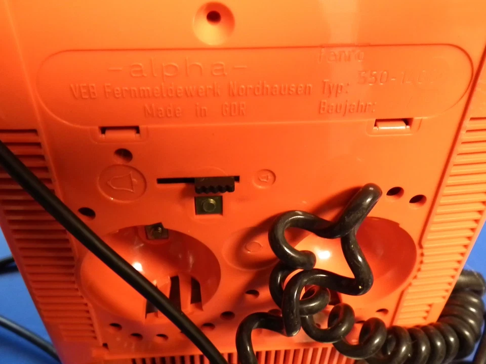 DDR Telefon optisch top Zustand gebraucht - Bild 3 von 4