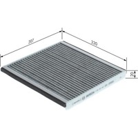 Bosch 1 987 432 363 Filter Innenraumluft FüR Volvo S40 V40 644 645