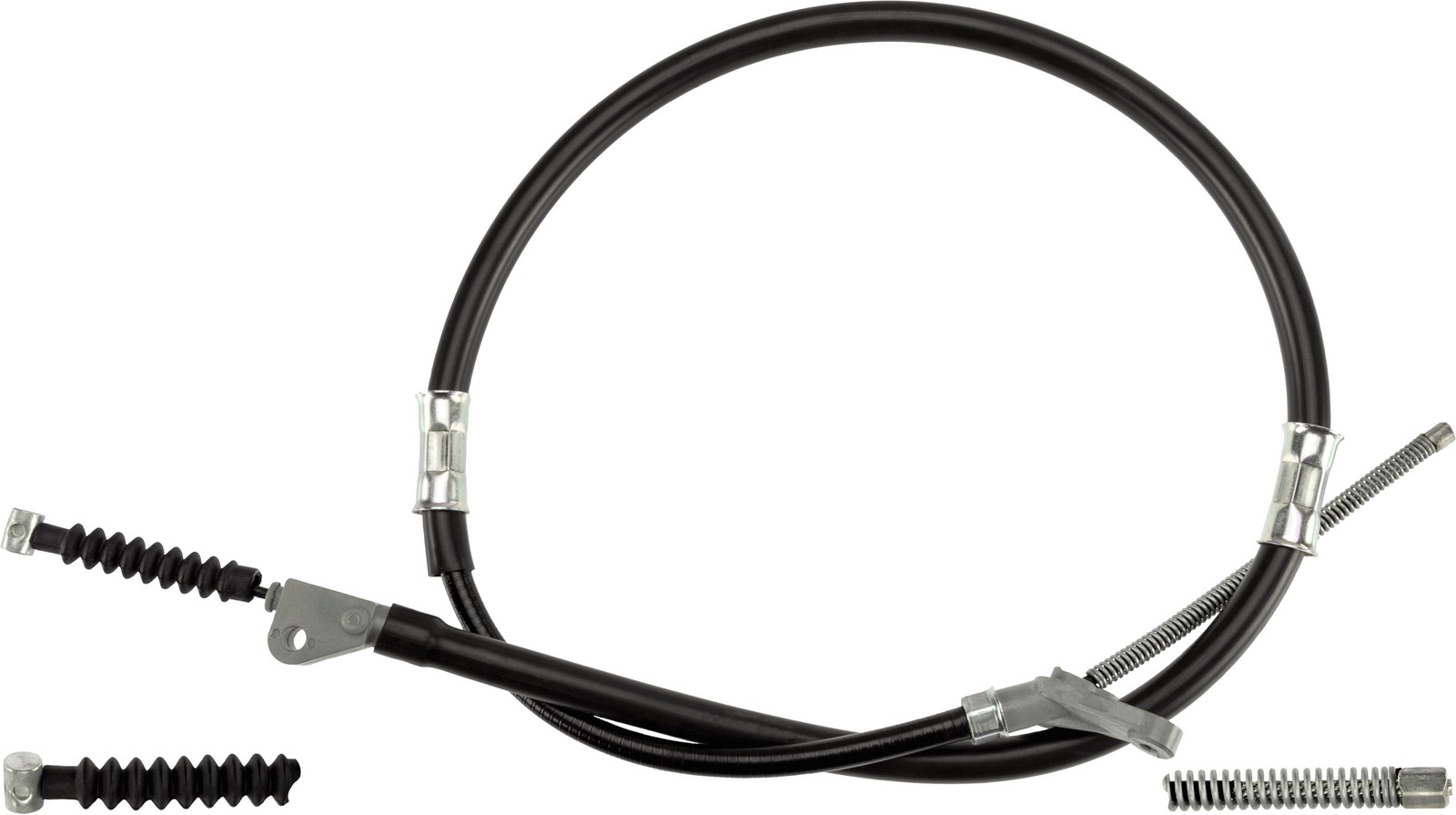 Left Rear TRW-OE GCH872 Cable Pull, parking brake for TOYOTA