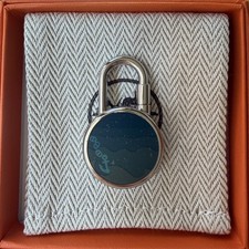 NIB Hermes Cadena 2026 Panorama Padlock Charm Cr puscule