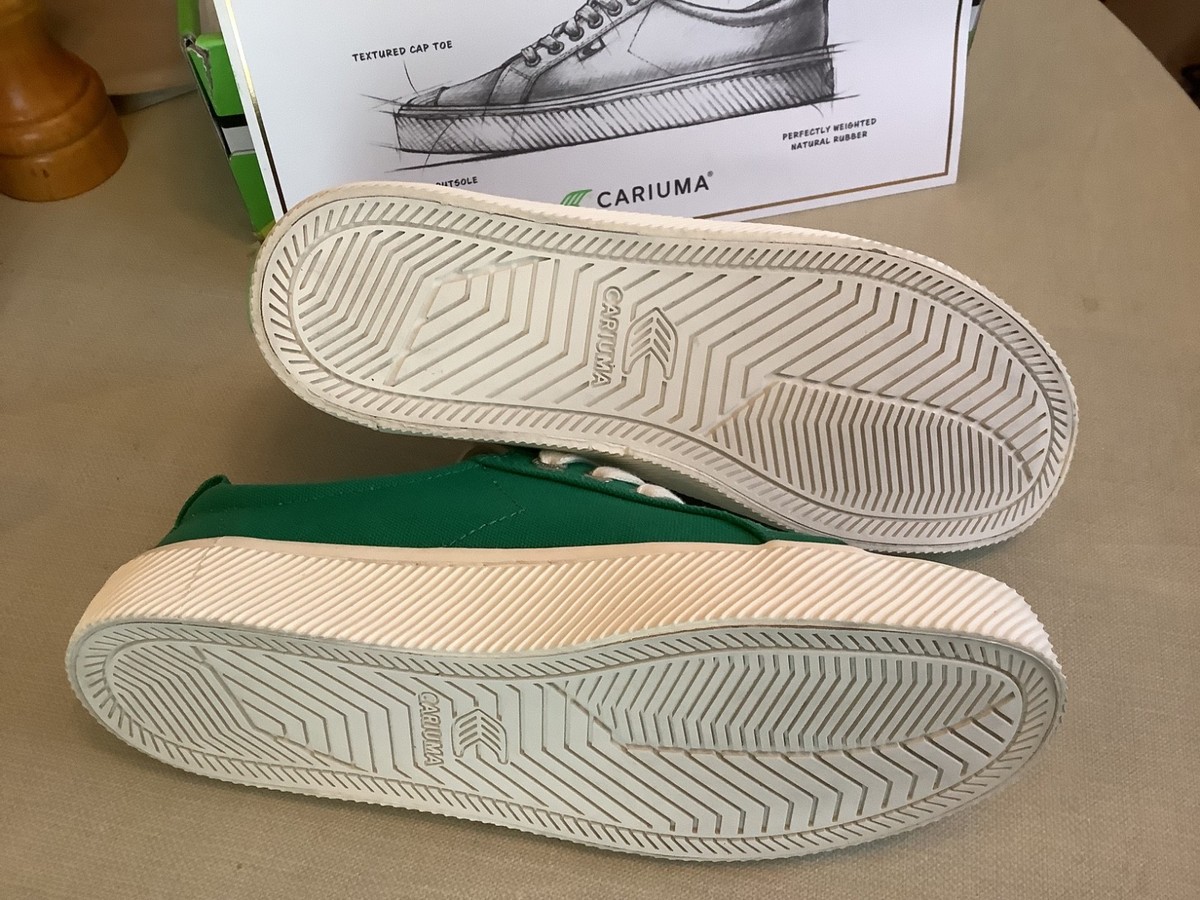 Cariuma OCA Low Sneakers Unisex Size 7.5W/6M Green Canvas Comfort Walking Shoes Cariuma OCA Low Green Canvas Sneaker Men 11/Women 12.5 | eBay main image 2