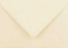 50 X C5 Cream/Ivory Envelopes for A5 Greeting Cards Christmas Cards Wedding I...