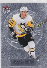 2021/22 FLEER ULTR..JAKE GUENTZEL..MEDALLIONS INSERT..CARD # M-27..PENGUINS