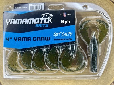 Yamamoto 4'' Yama Craw, Bass Fishing, Brand New, Fast Free Shipping! NWT!