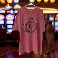 Mohegan Sun Casino Connecticut est 1996 vintage y2k era red gambling T-Shirt 2XL