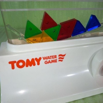 Tomy Water Game Pyramix Crystal Vintage JPN Limited Edition Rare