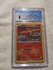 2016 Pokemon TCG - Moltres  XY127 Fates Collide Black Star Promo Holo - CGC 9