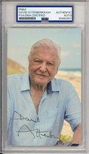 DAVID ATTENBOROUGH SIGNED PHOTOGRAPH AUTOGRAPH PSA DNA COA PLANET EARTH HOST