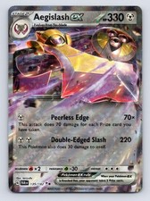 Aegislash ex 135/182 Double Rare Paradox Rift Pokemon Holo NM/M