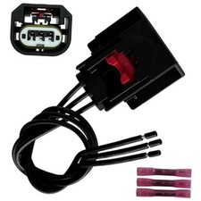 3 Pin Waterproof Front Turn Signal Light Connector Pigtail Plug Fit for Jeep