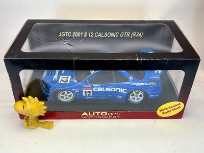 AUTOart Jgtc2001 12 Calsonic GTR R34 4523693801762 for sale online