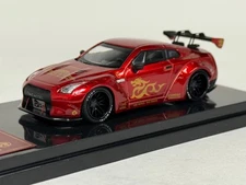 1/64 Time Model Nissan GT-R R35 L.B. in Gloss red High wing  MIX1 LAST ONE
