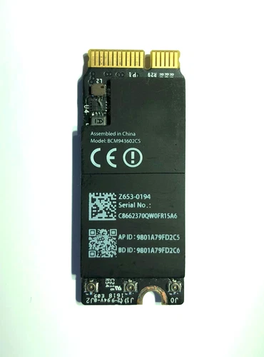 Apple MacBook Pro 13  BCM943602CS  Z653-0194 Broadcom WIFI Wireless Airport card
