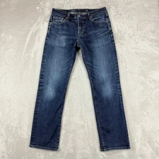 AG Adriano Goldschmied Jeans Mens 32x32 (31x30) Blue The Graduate Tailored Leg