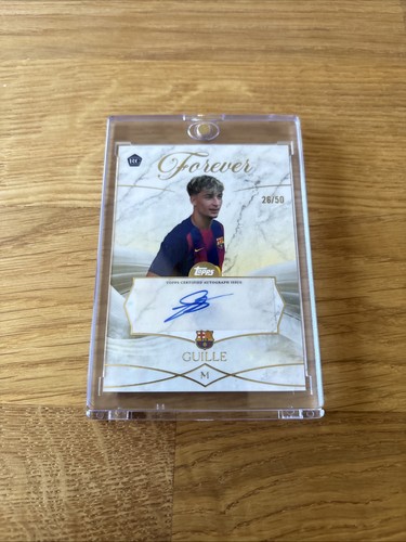 Guille Fernandez RC Auto /50 2025-26 Topps FC Barcelona Forever