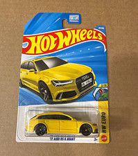 Hot Wheels HW Euro '17 Audi RS 5 Avant Yellow Diecast 1:64 Unopened