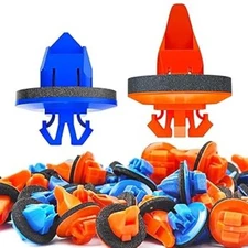 100PCS Fender Flare Clips Molding Retainer Clips Body Clips - Push Door Trim