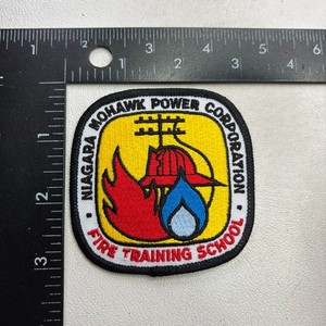 As-Is-Letter-"T" NIAGARA MOHAWK POWER CORP. FIRE TRAINING SCHOOL Patch 58ST