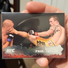 Topps 2009 UFC Round 2 Paul Taylor Welterweight #4 MMA Trading Card