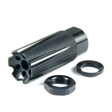 Muzzle Brake 1/2x28 Pitch Thread for .223 22LR Washer JAM NUT