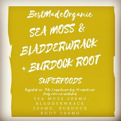 Dr Sebi Sea Moss Pills Benefits