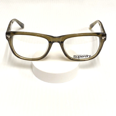 Brand New, Superdry Eyeglasses Style Brando C107 Olive 53[]19-145 w/Case