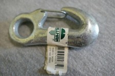 NEW Hillman Forged Steel 3/4" Eye Gate Snap Hook Carabiner Climbing Boats 3.5" L
